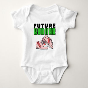 Future Runner Girl Baby Bodysuit