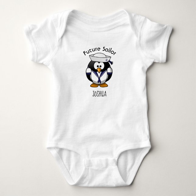 Future Sailor Baby Bodysuit (Front)