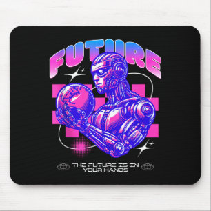 Future sci fi robot the future is in hands tank to mouse pad
