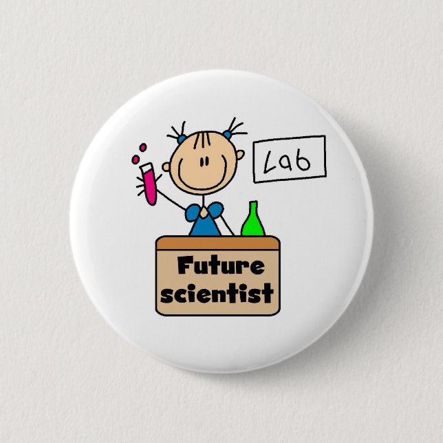 Future Scientist 2 Inch Round Button (Front)