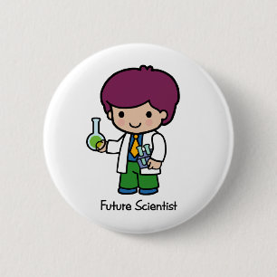 Future Scientist - Boy 2 Inch Round Button