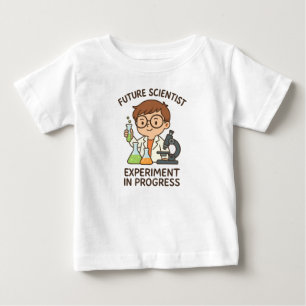Future Scientist – Experiment in Progress Baby T-Shirt