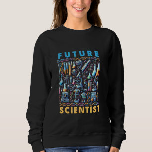 Future Scientist for Kids, teens and Science Stude Sweatshirt