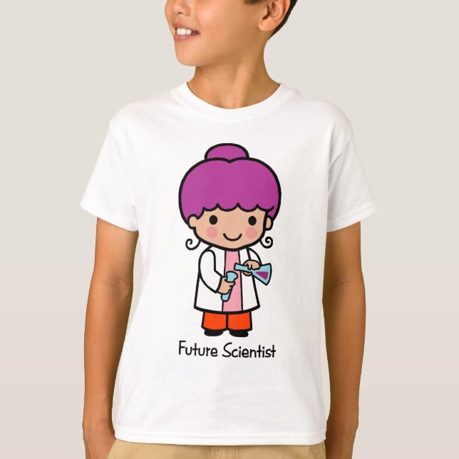 Future Scientist - Girl T-Shirt (Front)