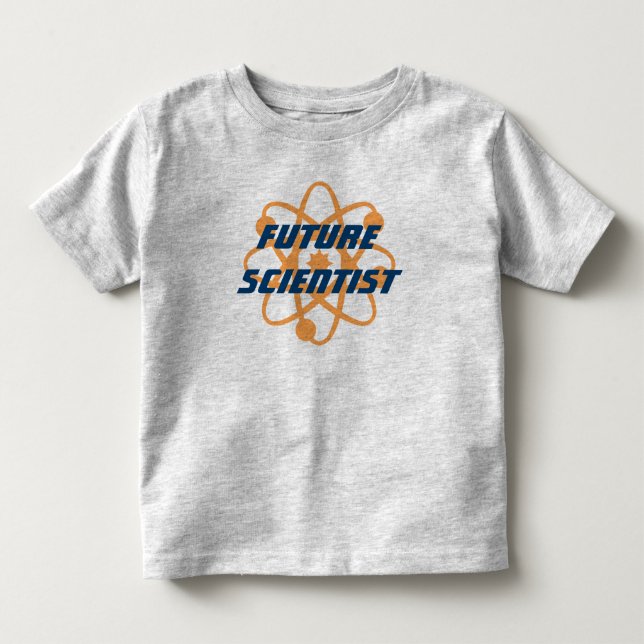 Future Scientist -Green Toddler T-shirt (Front)