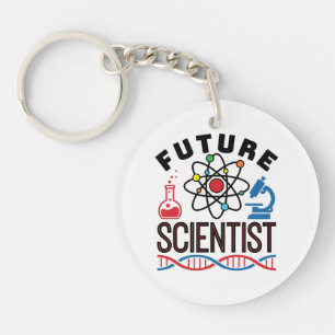 Future Scientist PopSocket Keychain