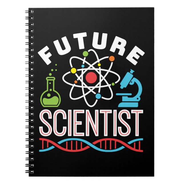 Future Scientist Science Lover Notebook (Front)