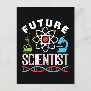 Future Scientist Science Lover Postcard