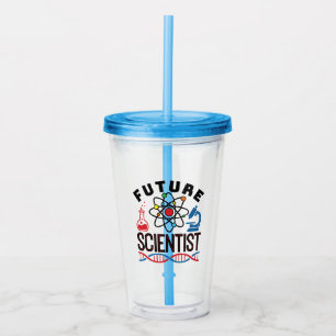 Future Scientist Science Lover STEM Acrylic Tumbler