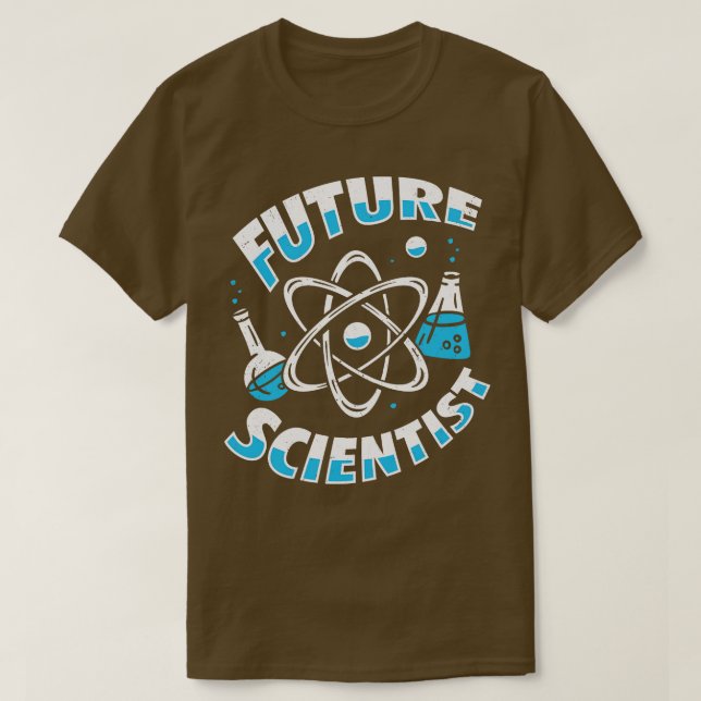 Future Scientist Science School Student Gift  T-Shirt (Design Front)
