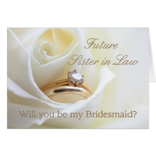 Future Sister in Law Please be Bridesmaid (Front Horizontal)