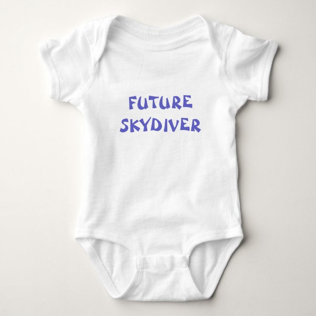 FUTURE SKYDIVER BABY BODYSUIT (Front)