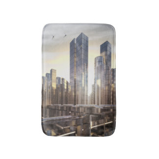 Future Skyline Bath Mat