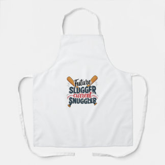 Future Slugger, Current Snuggler Artwork Apron