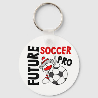 Future Soccer Pro Sock Monkey Keychain
