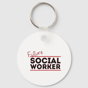 Future Social Worker Keychain