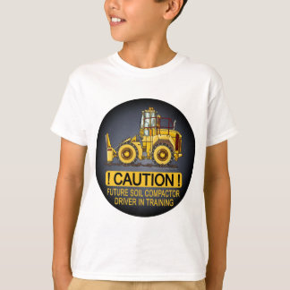 Future Soil Compactor Driver Kids T-Shirt