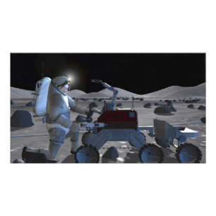 Future space exploration missions 10 photo print