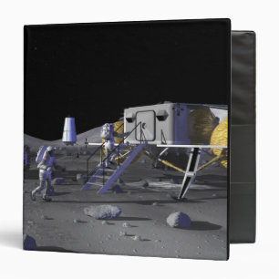 Future space exploration missions 13 binder