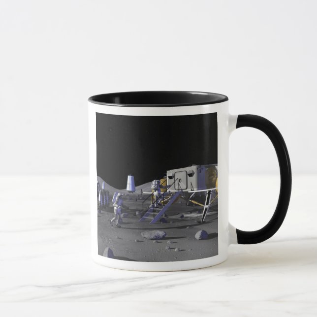 Future space exploration missions 13 mug (Right)