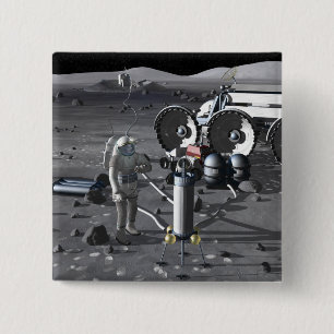 Future space exploration missions 2 2 inch square button