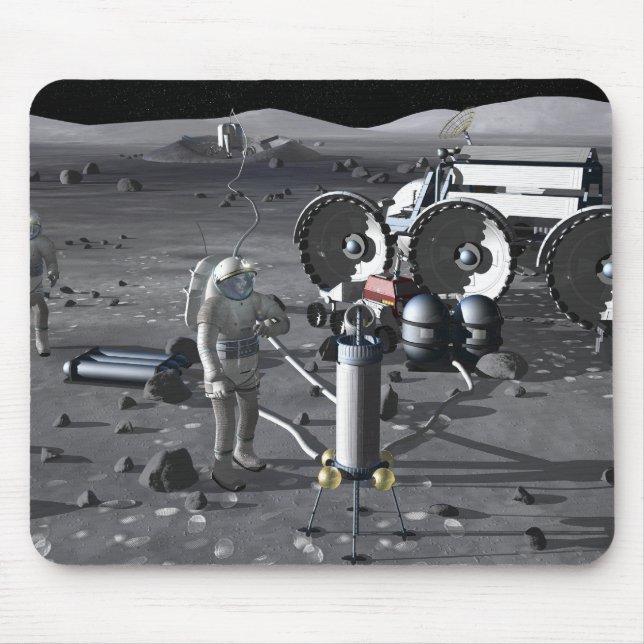 Future space exploration missions 2 mouse pad (Front)