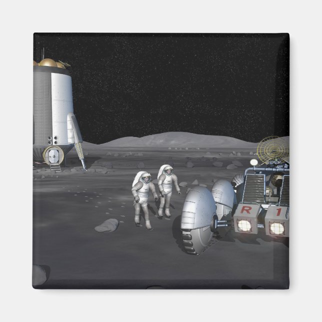 Future space exploration missions 3 magnet (Front)