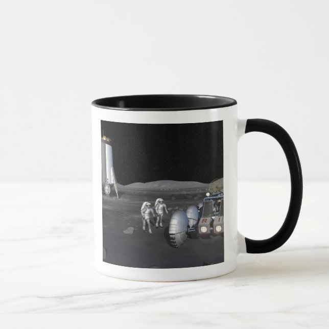 Future space exploration missions 3 mug (Right)