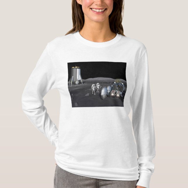 Future space exploration missions 3 T-Shirt (Front)