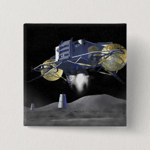 Future space exploration missions 4 2 inch square button