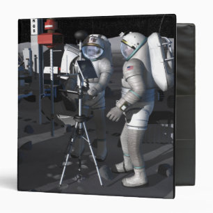Future space exploration missions 5 binder