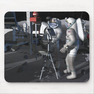 Future space exploration missions 5 mouse pad