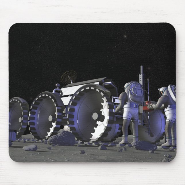 Future space exploration missions 9 mouse pad (Front)