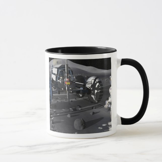 Future space exploration missions mug (Right)