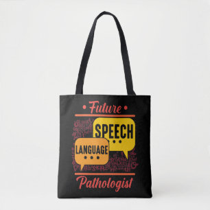 Future Speech Language Pathologist Logopedics Tote Bag