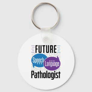 Future Speech Language Pathology SLP Keychain