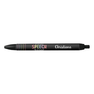 Future Speech Therapist Future SLP Gift Black Ink Pen