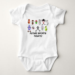 Future Sports Fanatic Baby Bodysuit