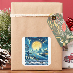 future square sticker