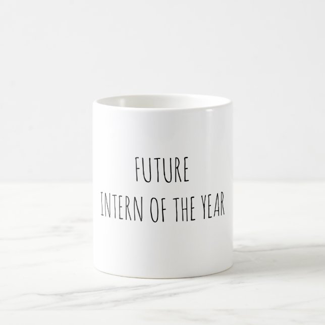 future stagiaire de l'année mug (Centre)
