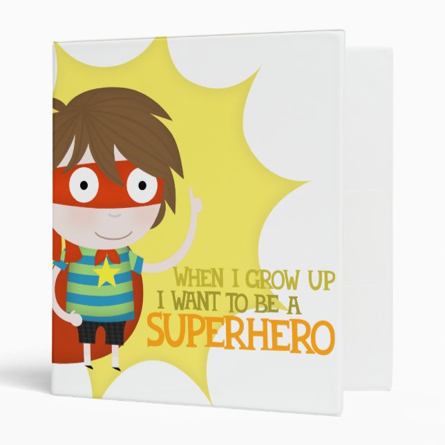 Future superhero binder (Front/Inside)