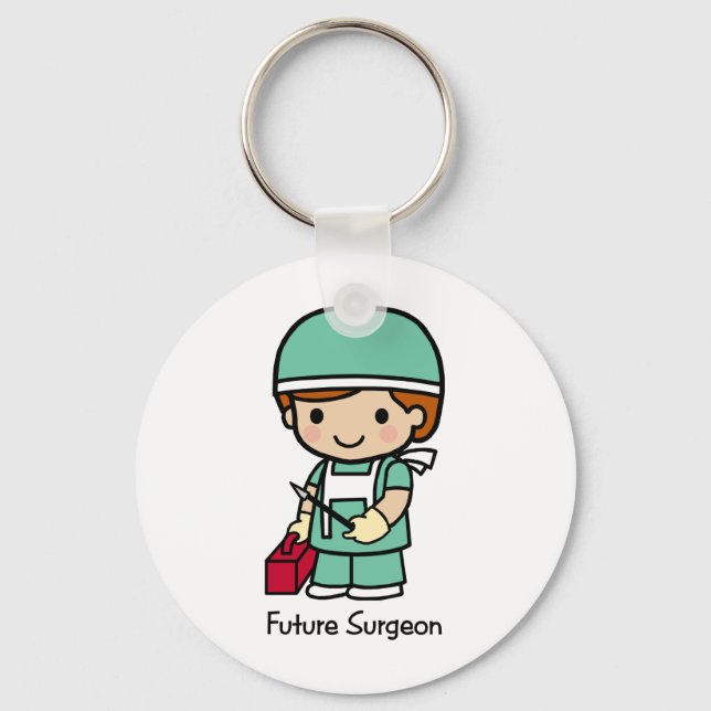 Future Surgeon - Boy Keychain (Front)