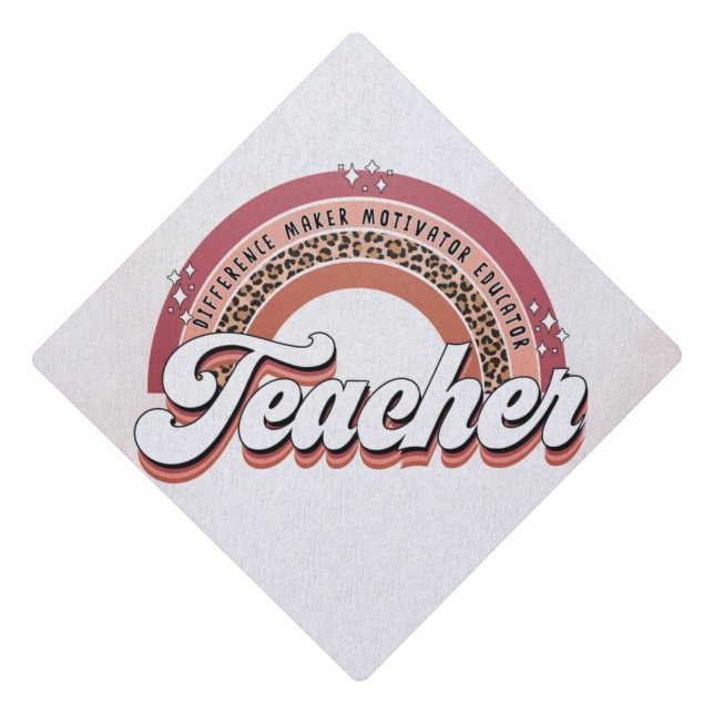 Future Teacher Graduation Cap Topper (Front)
