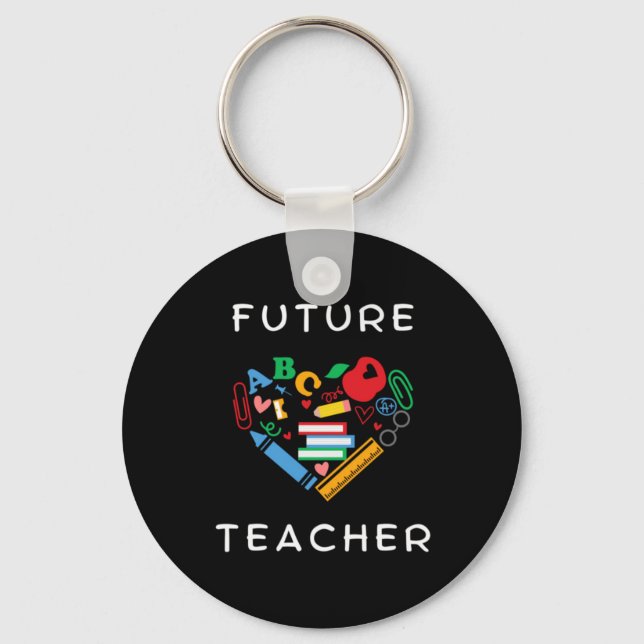 Future Teacher Keychain (Front)
