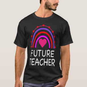 Future Teacher Rainbow Cute Teaching T-Shirt