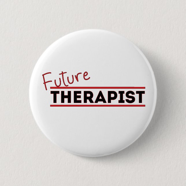 Future Therapist 2 Inch Round Button (Front)