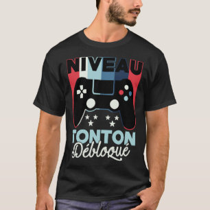 Future Tonton Gamer Announcement Pregnancy Uncle B T-Shirt