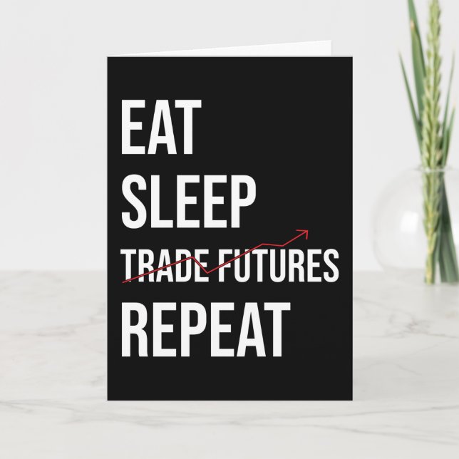 Future Trading Stock Market Card (Front)