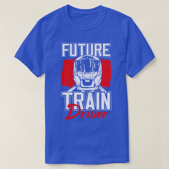 Future Train Driver T-Shirt (Design Front)