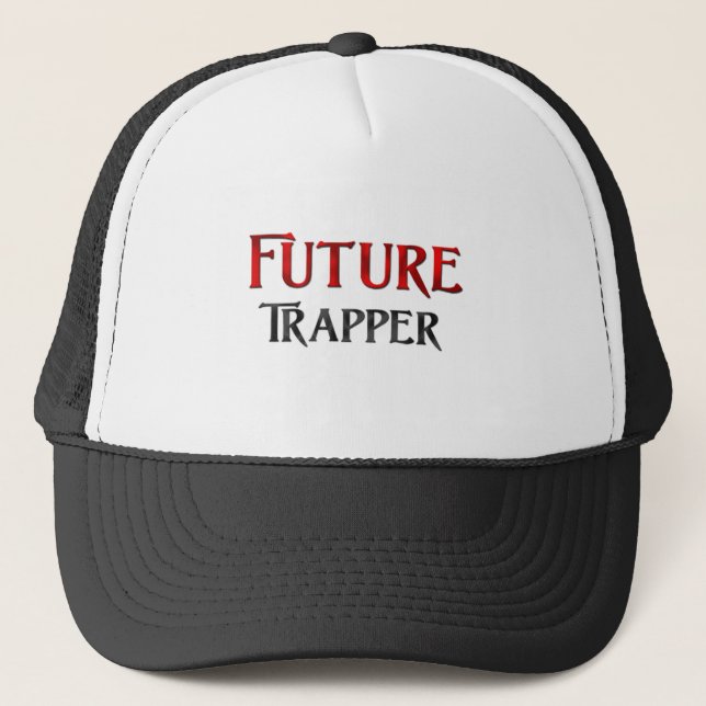 Future Trapper Trucker Hat (Front)